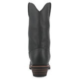 Botas de trabajo de cuero impermeables Dan Post Albuquerque - Negras