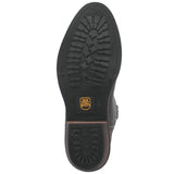 Botas de trabajo de cuero impermeables Dan Post Albuquerque - Negras