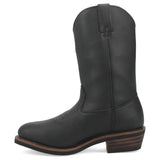 Botas de trabajo de cuero impermeables Dan Post Albuquerque - Negras