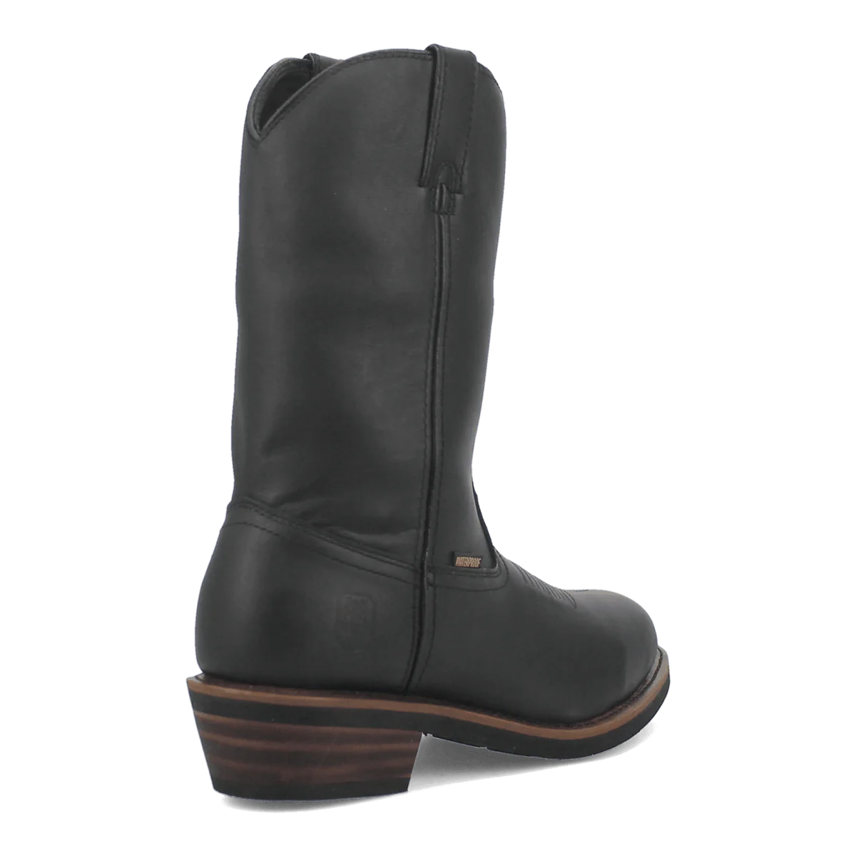 Dan Post Albuquerque Waterproof Leather Work Boots - Black