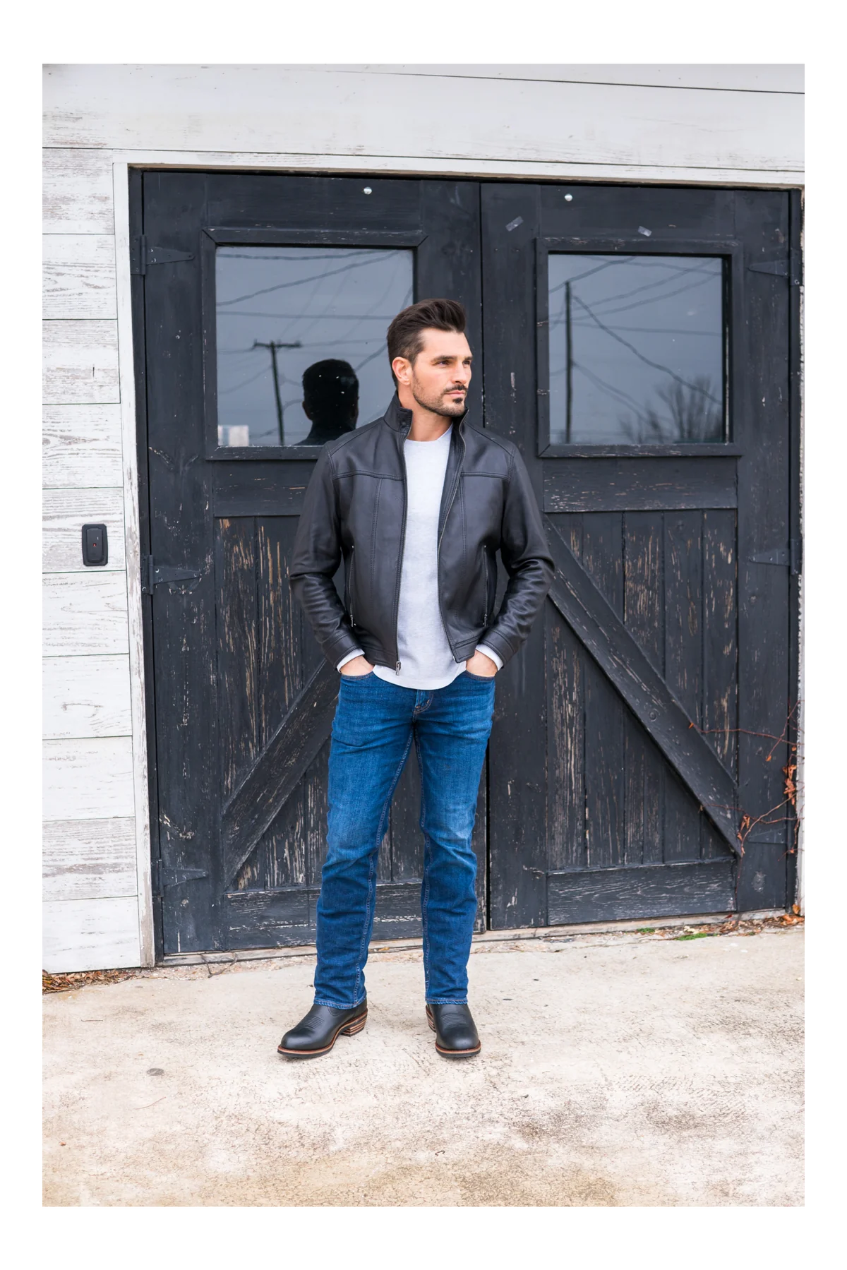 Dan Post Albuquerque Waterproof Leather Work Boots - Black