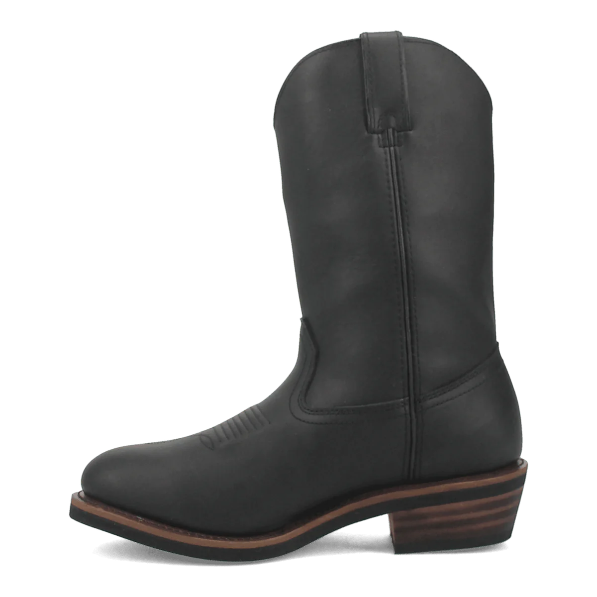Dan Post Albuquerque Waterproof Leather Work Boots - Black
