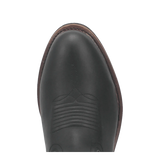 Dan Post Albuquerque Waterproof Leather Work Boots - Black