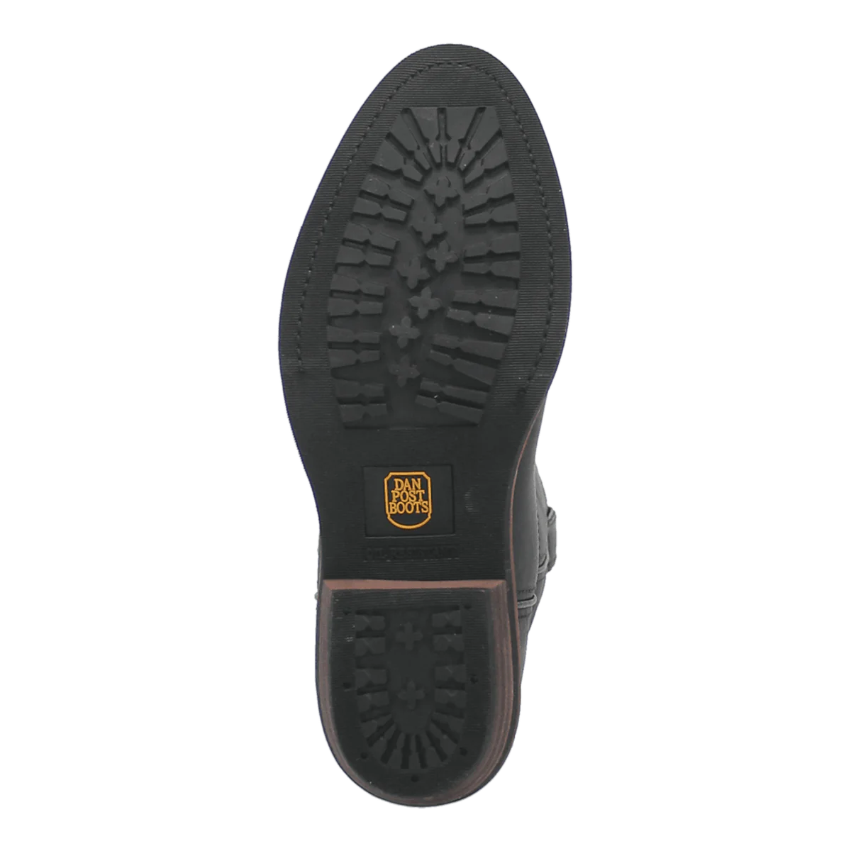 Dan Post Albuquerque Waterproof Leather Work Boots - Black