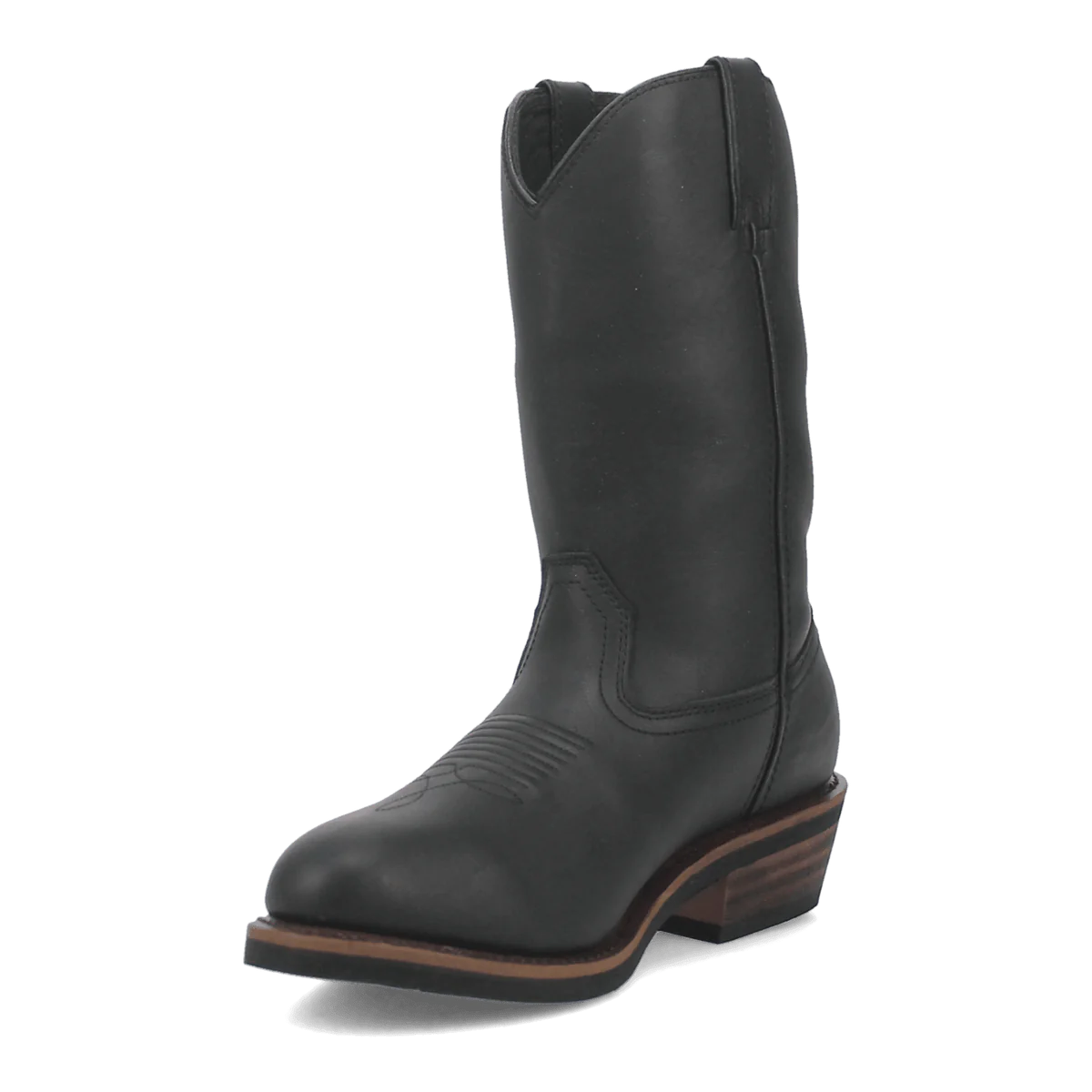 Dan Post Albuquerque Waterproof Leather Work Boots - Black