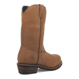 Dan Post Albuquerque Waterproof Steel Toe Leather Work Boots - Midbrown