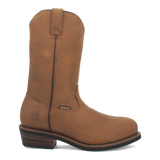 Dan Post Albuquerque Waterproof Steel Toe Leather Work Boots - Midbrown