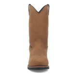 Dan Post Albuquerque Waterproof Steel Toe Leather Work Boots - Midbrown