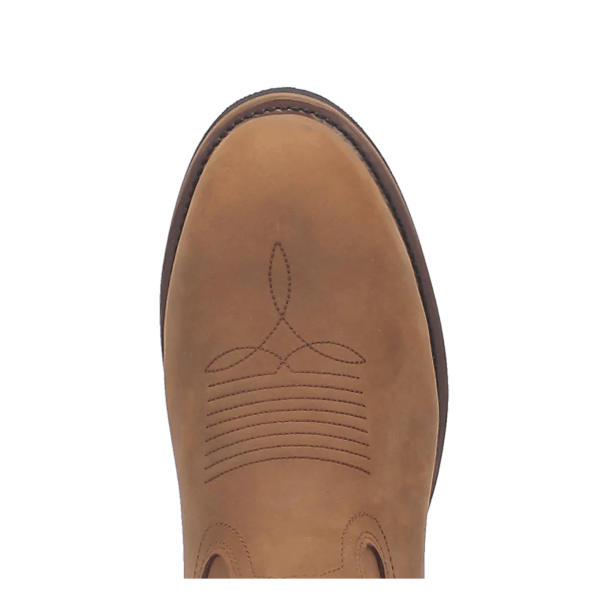 Dan Post Albuquerque Waterproof Steel Toe Leather Work Boots - Midbrown