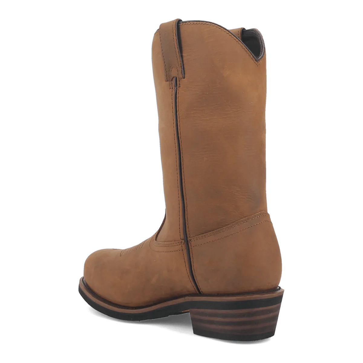 Dan Post Albuquerque Waterproof Steel Toe Leather Work Boots - Midbrown