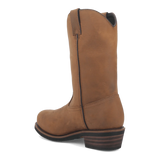 Dan Post Albuquerque Waterproof Steel Toe Leather Work Boots - Midbrown