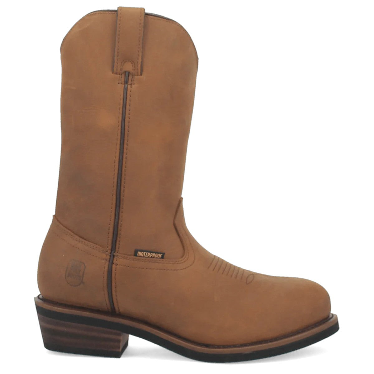 Botas de trabajo de cuero con punta de acero impermeables Dan Post Albuquerque - Marrón medio