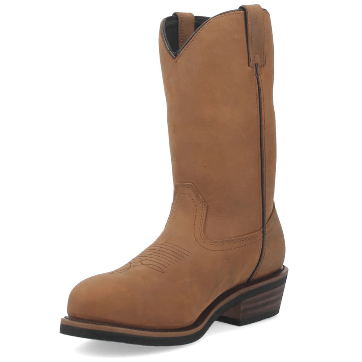 Botas de trabajo de cuero con punta de acero impermeables Dan Post Albuquerque - Marrón medio