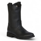 Botas de trabajo Establo de piel auténtica sin cordones - Punta blanda