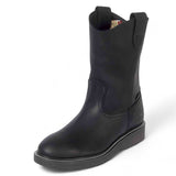 Botas de trabajo Establo de piel auténtica Mil Rayas - Punta blanda