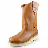 Botas de trabajo sin cordones Establo de piel auténtica Mil Rayas - Punta blanda