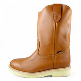 Botas de trabajo sin cordones Establo de piel auténtica Mil Rayas - Punta blanda