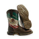Cebu Patriot MEX Wellington 10" Square Toe Work Boots - Soft Toe
