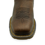 Cebu Patriot MEX Wellington 10" Square Toe Work Boots - Soft Toe