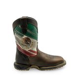 Cebu Patriot MEX Wellington 10" Square Toe Work Boots - Soft Toe