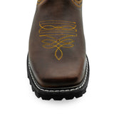 Cebu Tracker Pull On 10" Western Work Boots - Steel Toe