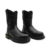 Cebu Tractor Heavy Duty Pull On 10" Work Boots - Steel Toe