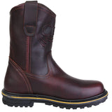 Cebu Tractor Heavy Duty Pull On 10" Work Boots - Steel Toe