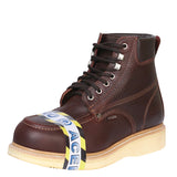 Establo Genuine Leather Mil Rayas Moc Toe Work Shoes - Steel Toe